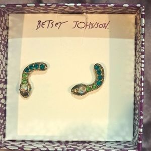 New Betsey Johnson earrings